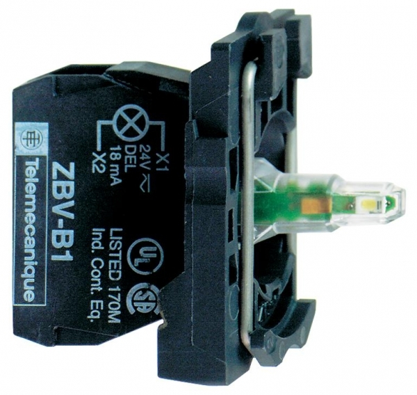 Schneider Electric Корпус сигнальной лампы, белый, LED, 12 В