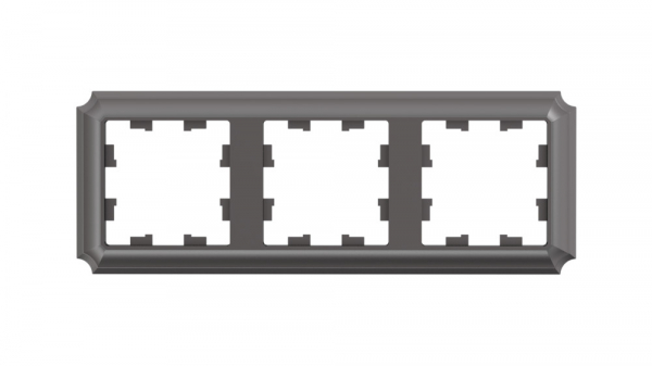 Systeme Electric AtlasDesign Antique Мокко Рамка 3-ая, универсальная