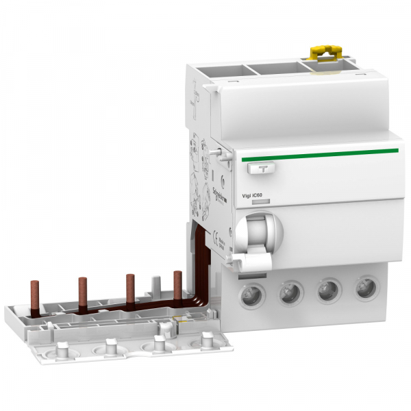 Schneider Electric Acti 9 Vigi iC60 Блок дифференциальной защиты 4P 63A 100mA AC