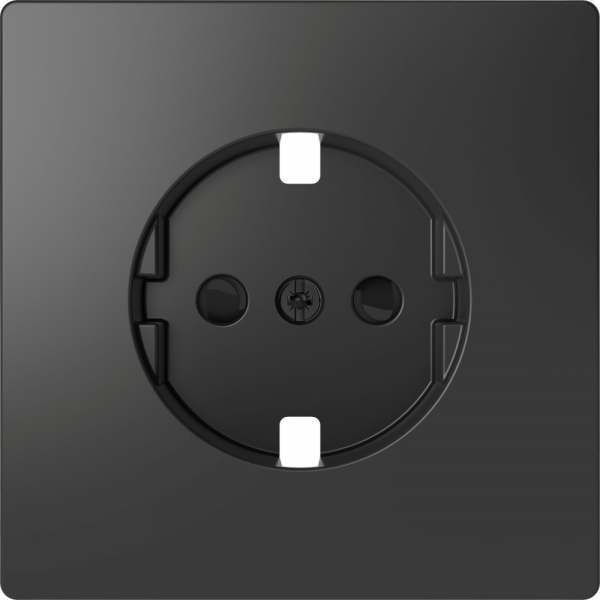 Schneider Electric Merten D-Life Антрацит Накладка центральная для механизма розетки