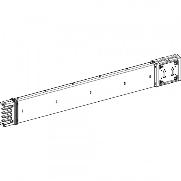 Schneider Electric CANALIS KSA СЕКЦИЯ ПРЯМАЯ ИЗМЕН. ДЛИНЫ 400A ГОРИЗ. (500 - 1900)
