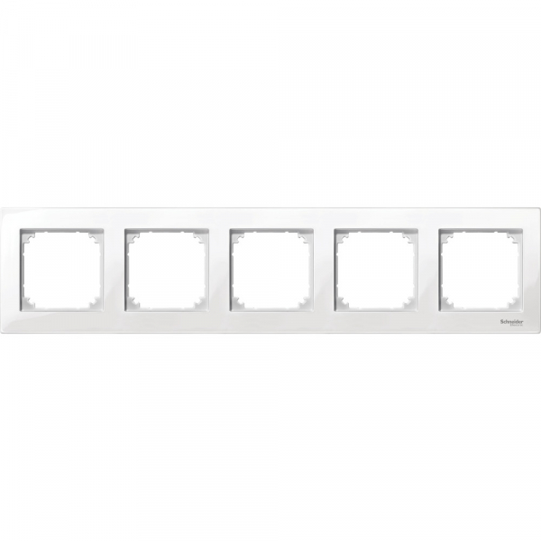 Schneider Electric Merten SM M-Plan Бел глянец Рамка 5-ая