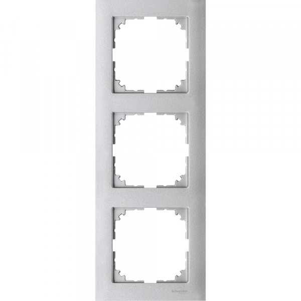 Schneider Electric Merten SM M-Pure Алюминий Рамка 3-ая