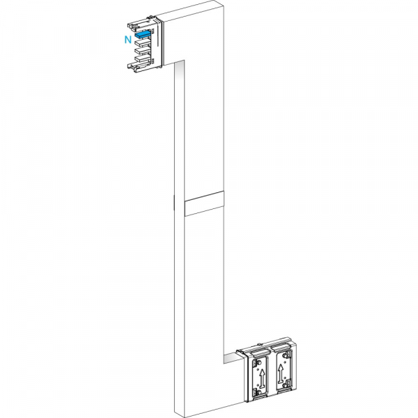 Schneider Electric CANALIS KSA СЕКЦИЯ Z-ОБР УГЛОВАЯ НА ЗАКАЗ 400А С ОГН. A=200 B=700 ДО 1200 C=200