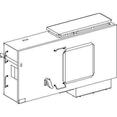 Schneider Electric Canalis Болтовой отв. блок для выключателей-разъеденителей (KTB1000HF4)