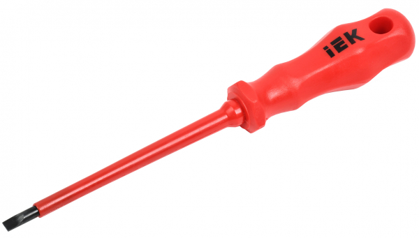 IEK Отвертка шлицевая Profi 5.5х125мм 1000В