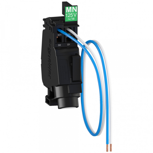 Schneider Electric Compact NSXm Расцепитель напряжения MN110-130В AC/DC NSXm с проводом
