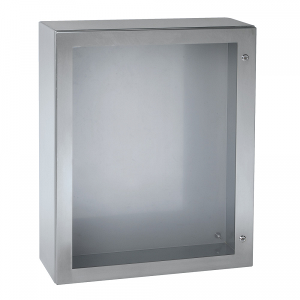 Schneider Electric Sarel Шкаф 800x600x250 обзорная дверь ДВО нержавеющая сталь (NSYS3X10830T)