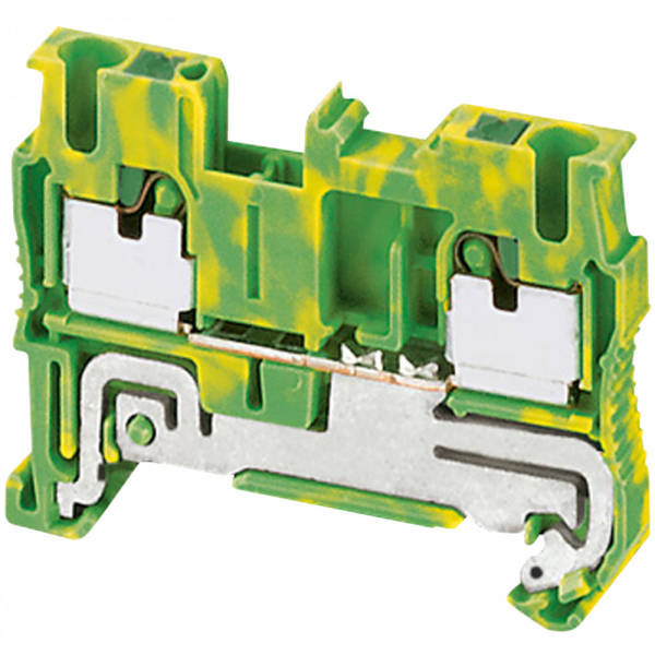 Schneider Electric Клеммник Pit с/з 2 точки 2.5мм,желто-зел.