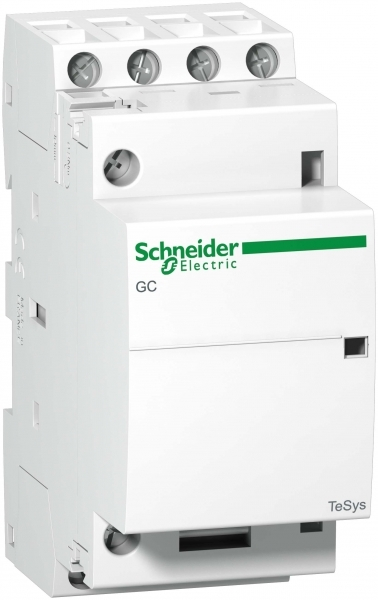 Schneider Electric Contactors K Контактор модульный 4P (2НО+2НЗ) 25А цепь управления 220В 50Гц (GC2522M5)
