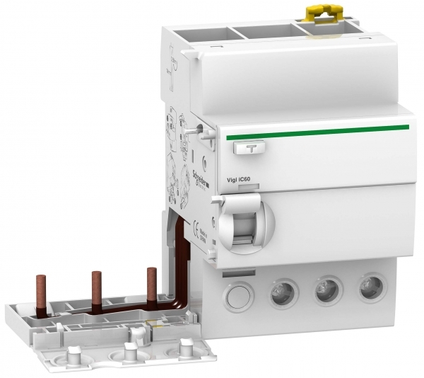 Schneider Electric Acti 9 Vigi iC60 Блок дифференциальной защиты 3P 63A 1000mA-S AC