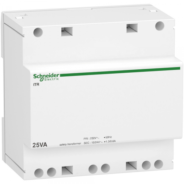 Schneider Electric Acti 9 iTR Трансформатор безопасности 25ВА 12/24В