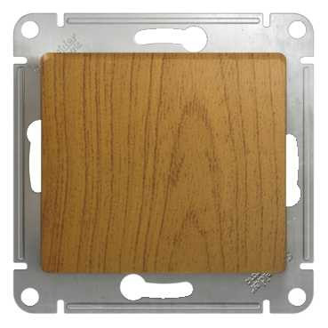 Systeme Electric Glossa Дерево Дуб Переключатель перекрестный, сх.7, 10АХ