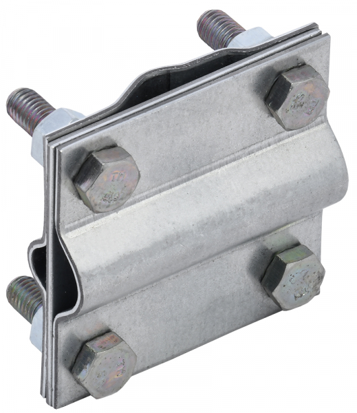 IEK Зажим заземл. крест. стержень-пол./прут. оц. сталь