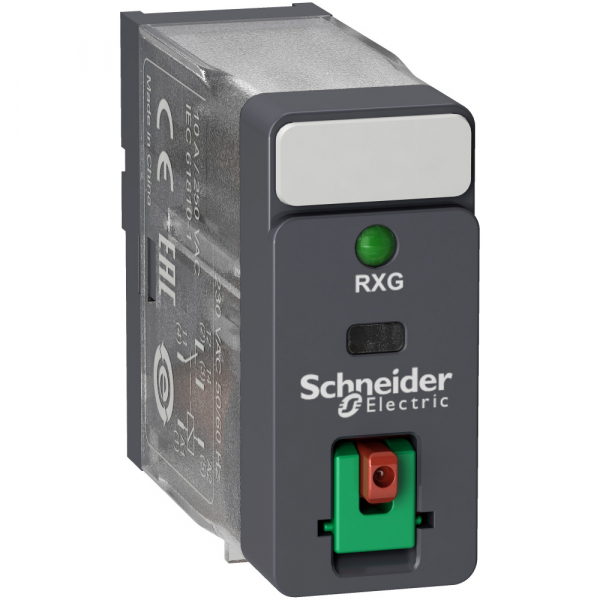 Schneider Electric Реле промежуточное, 10А, 1С/О,~24В, КН. + LED