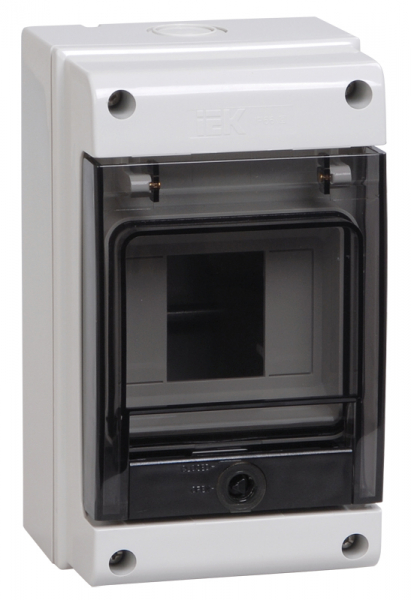 IEK KREPTA 7 Корпус пластиковый КМПн-4 IP66 белый откр.монтаж