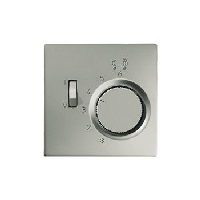 JUNG LS 990 Edelstahl Накладка регулятора теплого пола(мех.FTR231U)