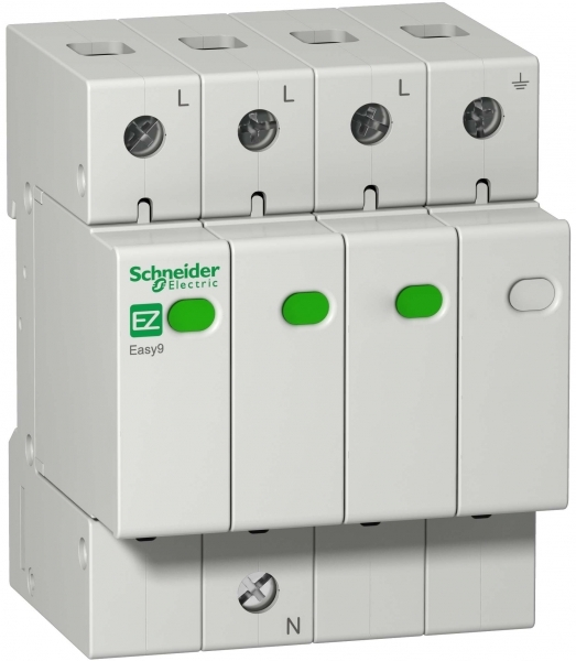Schneider Electric EASY 9 Устройство защиты от импульсных помех 3П+Н 45кА
