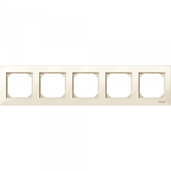 Schneider Electric Merten SM M-Plan Беж глянец Рамка 5-ая