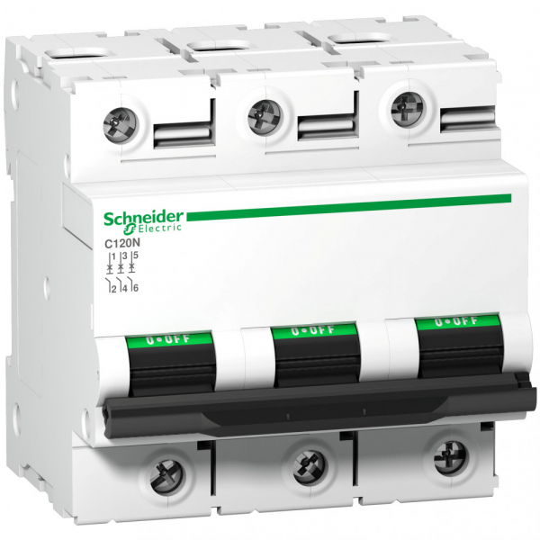 Schneider Electric Acti 9 C120N Автоматический выключатель 3P 63A (B)