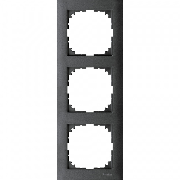 Schneider Electric Merten SM M-Pure Антрацит Рамка 3-ая