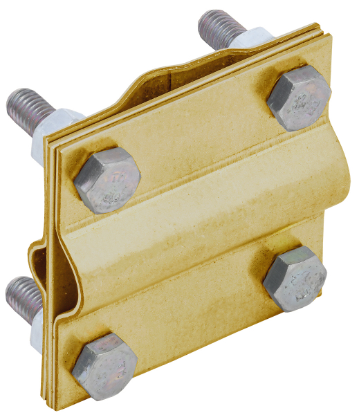 IEK Зажим заземления крестообразный стержень-полоса/пруток латунь