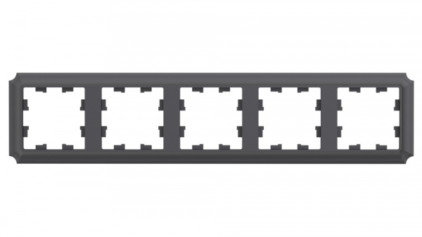 Systeme Electric AtlasDesign Antique Базальт Рамка 5-ая, универсальная