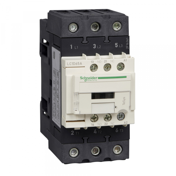 Schneider Electric Contactors D Контактор 3P AC3 440В 65A катушка управления 110В AC 50/60Гц (LC1D65AF7TQ)