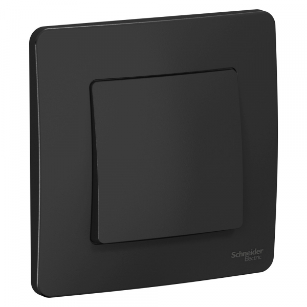 Systeme Electric Blanca внутр Антрацит Переключатель 1-клавишный, 10А, 250B