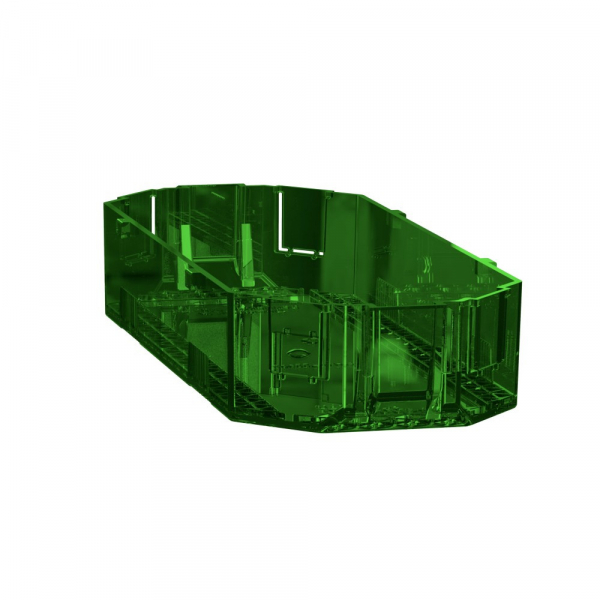 Schneider Electric US+ Крышка суппорта 3х45 UnicaMod - запчасть для лючков (упаковка из 10шт)