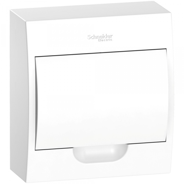 Systeme Electric EASY 9 Корпус навесной с белой дверью 1ряд/8мод, IP40,IK07,63А, 2 клеммы