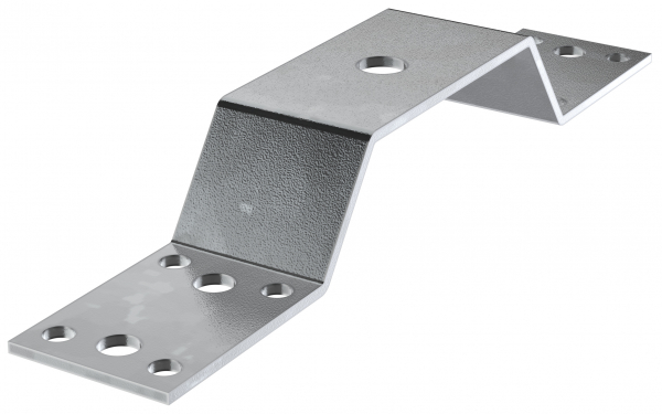 IEK Скоба соед. для пров. кругл. 8 мм алюминий