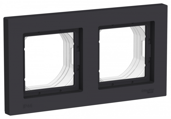 Systeme Electric AtlasDesign Aqua Карбон Рамка 2-ая IP44