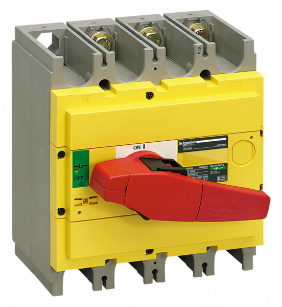 Schneider Electric Interpact INS/INV Выключатель-разъединитель INS500 3Р