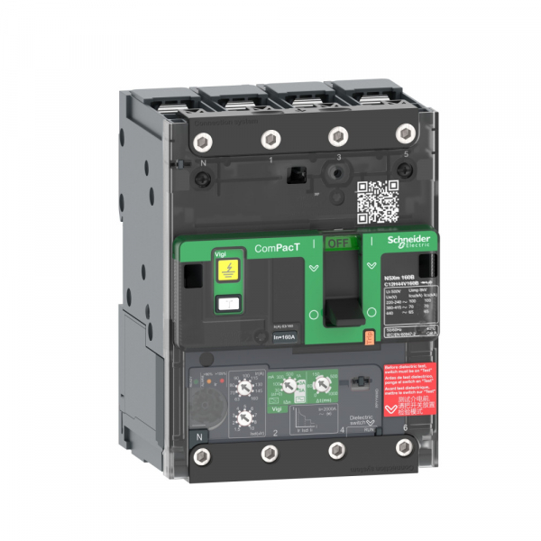 Schneider Electric ДИФФЕРЕНЦ. АВТОМ. ВЫКЛ.NSXm100E 16kA AC 4П 25A 4.1