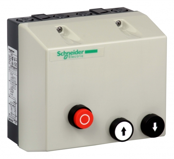 Schneider Electric GV2 Пускатель реверсивный в корпусе, 6A,400V,50/60Гц