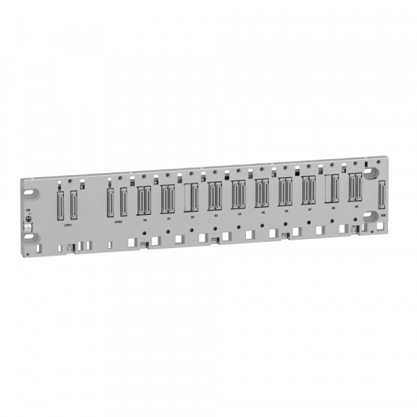Schneider Electric Modicon Шасси 10 слотов Ethernet для резервированных модулей питания