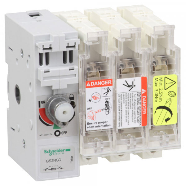 Schneider Electric Корпус выключателя-разъединителя-предохранителя 3P размер 1 250A