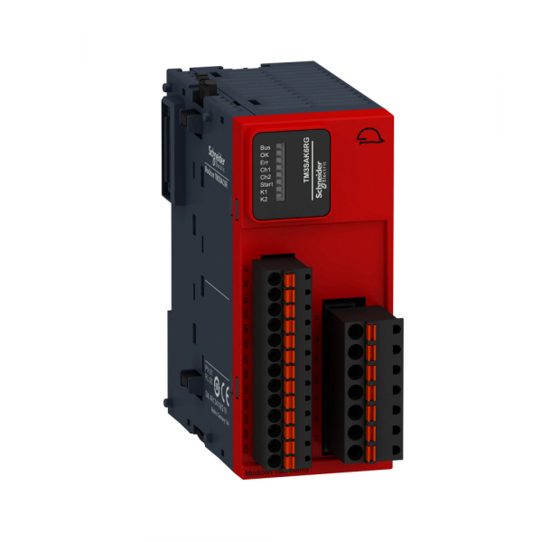 Schneider Electric Модуль безопасности ТМ3 категория 4, пруж.клеммы