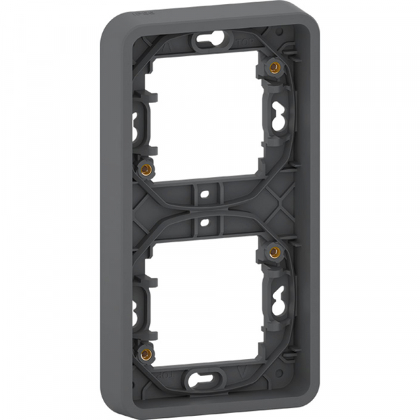 Schneider Electric Mureva Styl Антрацит Рамка 2-ая, вертикальная, IP55