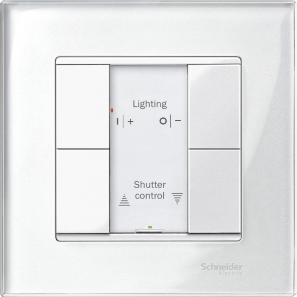 Schneider Electric Merten KNX SM Полярно-Бел Сенсор 2-кнопочный Plus