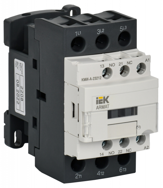 IEK ARMAT Контактор КМИ-А-23212 LC1D 32А 36В/АС3 1НО/1НЗ