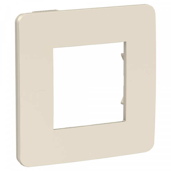 Schneider Electric Unica Studio Бежевая/Бежевая Рамка 1-ная