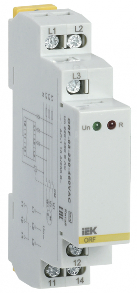 IEK ONI Реле фаз ORF 03 3ф 220-460 В AC