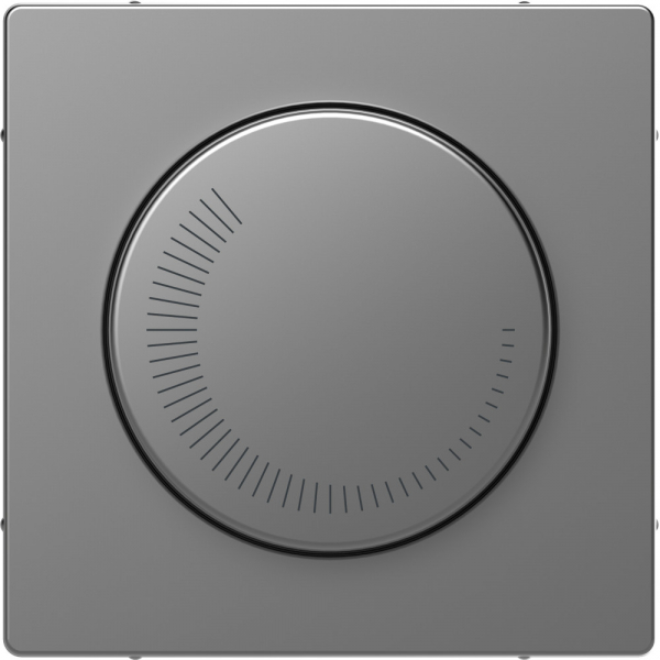 Schneider Electric Merten D-Life Нержавеющая Сталь Центральная накладка регулятора частоты вращения