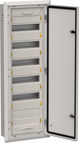 TITAN 5 Корпус мет. ЩРв-72 (1х72) 1005х365х130 IP31 сер IEK