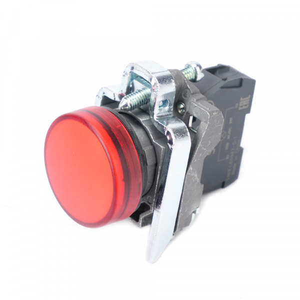 Systeme Electric Сигнальная лампа в сборе модульная 22 мм красная 24В DC