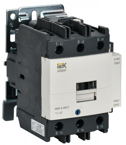 IEK ARMAT Контактор КМИ-А-48012 LC1D 80А 24В/АС3 1НО/1НЗ