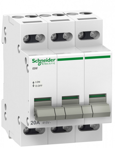 Schneider Electric Acti 9 iSW Выключатель нагрузки 3P 32A
