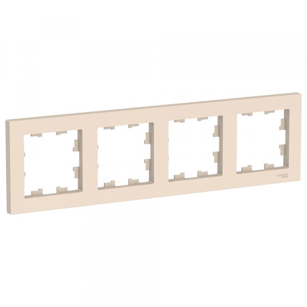 Systeme Electric AtlasDesign Беж Рамка 4-ая, универсальная